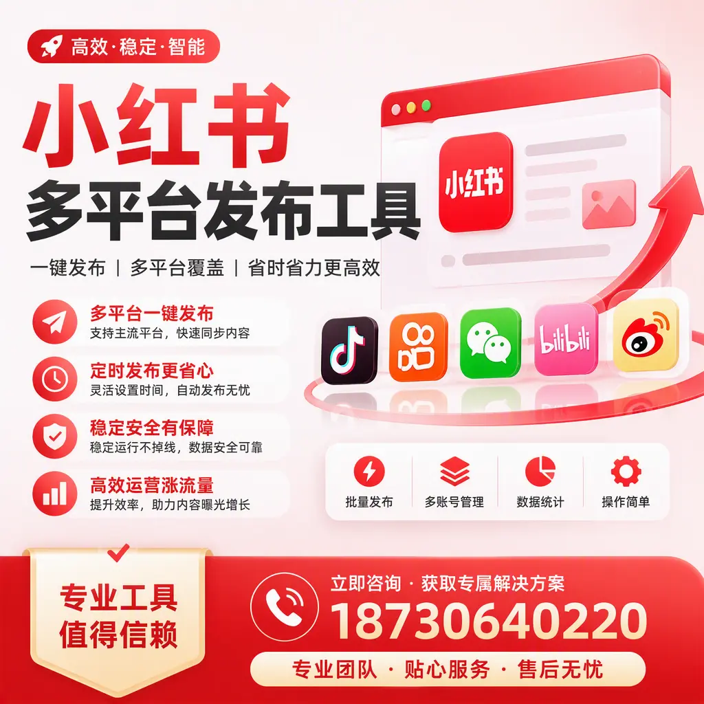 在 长春 小红书多平台发布工具的市场前景分析